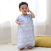 Pure Cotton Baby Sleeping Bag - All-Season Quilted Anti-Kick Blanket for Newborns