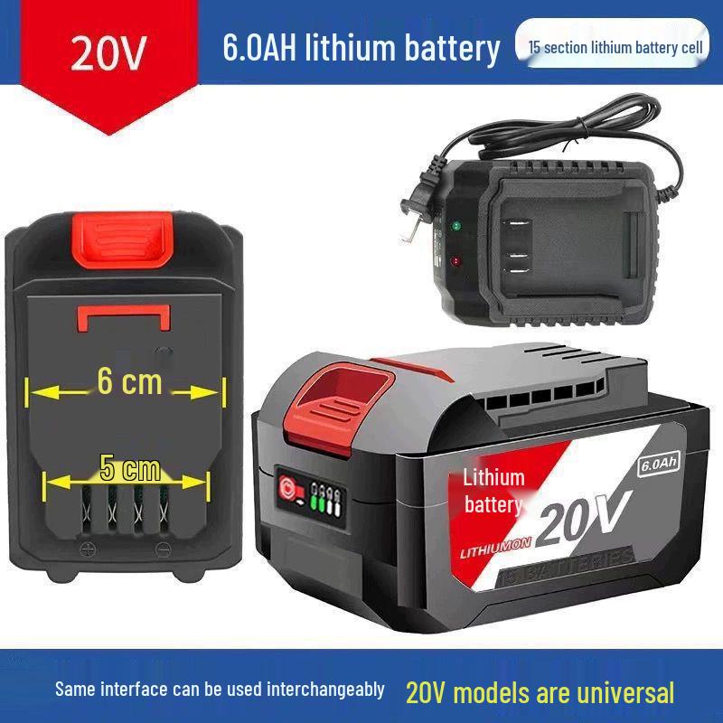 20V Dongcheng Power Tools Universal Lithium Battery for Angle Grinder, Electric Hammer, and Wrench