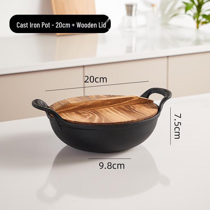 

Naijiang Cast Iron Mini Hot Pot Alcohol Burner