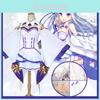 Hajimeru Rezero Kara Isekai Seikatsu Emilia Elf Cosplay Costume Complete Set