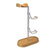 Elegant Wooden Headphone Stand Metal Base eSports Headset Holder For Secure Storage Of Gaming Accessories