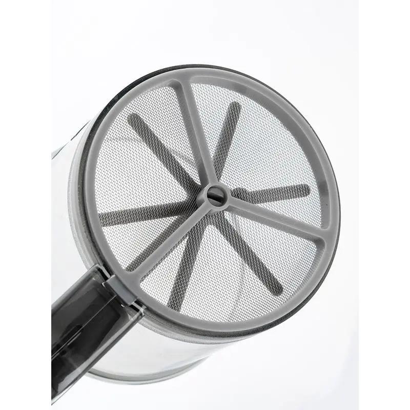 New Flour Sifter Manual Flour Filter Screen Household Baking Powder Sieve Sieve Powder Sieve Baking Tools Sieve Cup