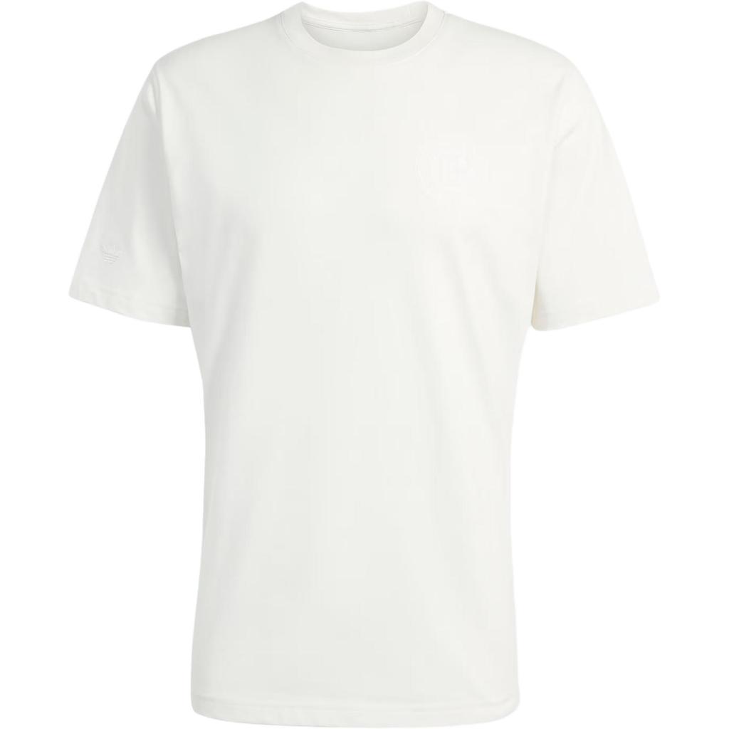 Adidas Originals Anniversary Germany 125th Anniversary Series Casual Culture Short Sleeve T-Shirt Men Tops White JD7139