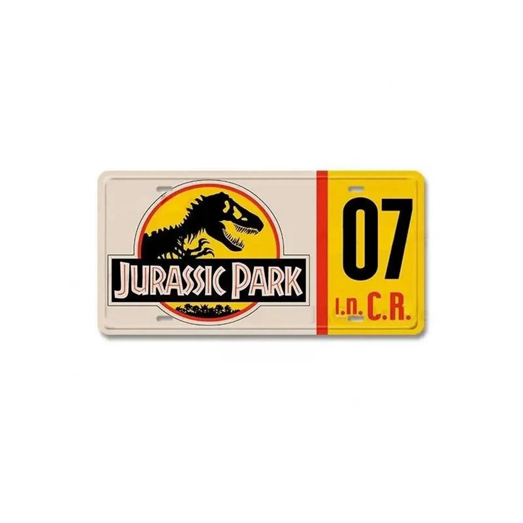 Vintage Jurassic Park Explorer Metal Signs Ideal for Garage Club Man Cave Bar Pub or Hotel Wall Decor for a Nostalgic Touch