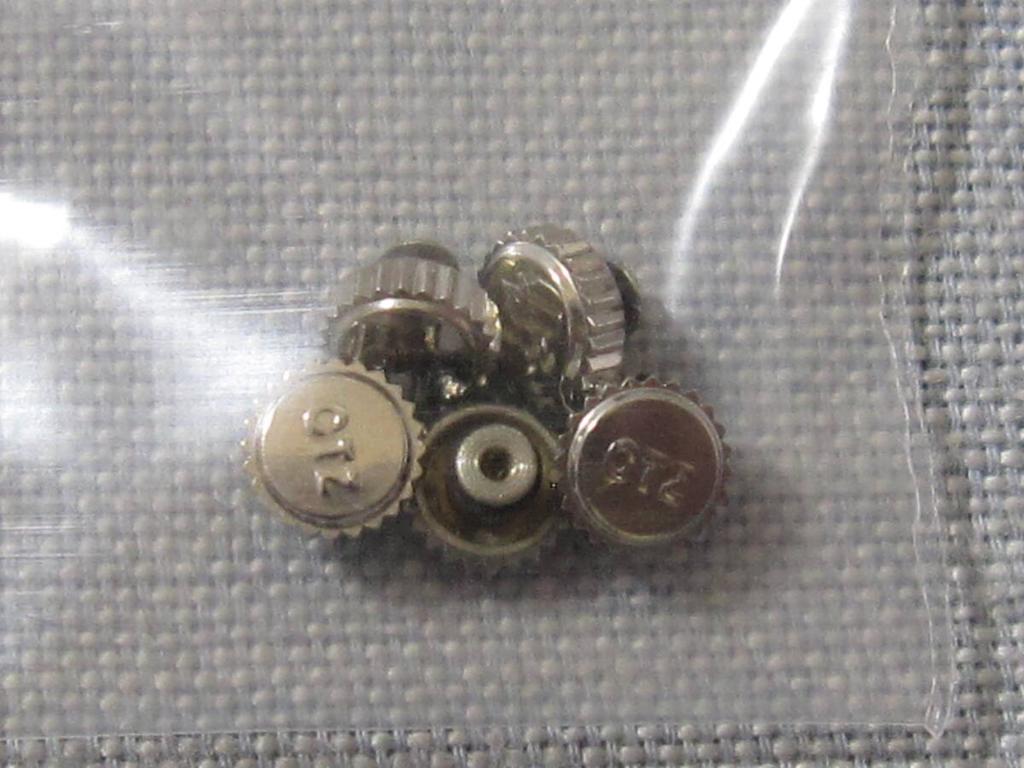 CITIZEN Part C 975 Silver Crown Head Set of 5 for Highness 506-318