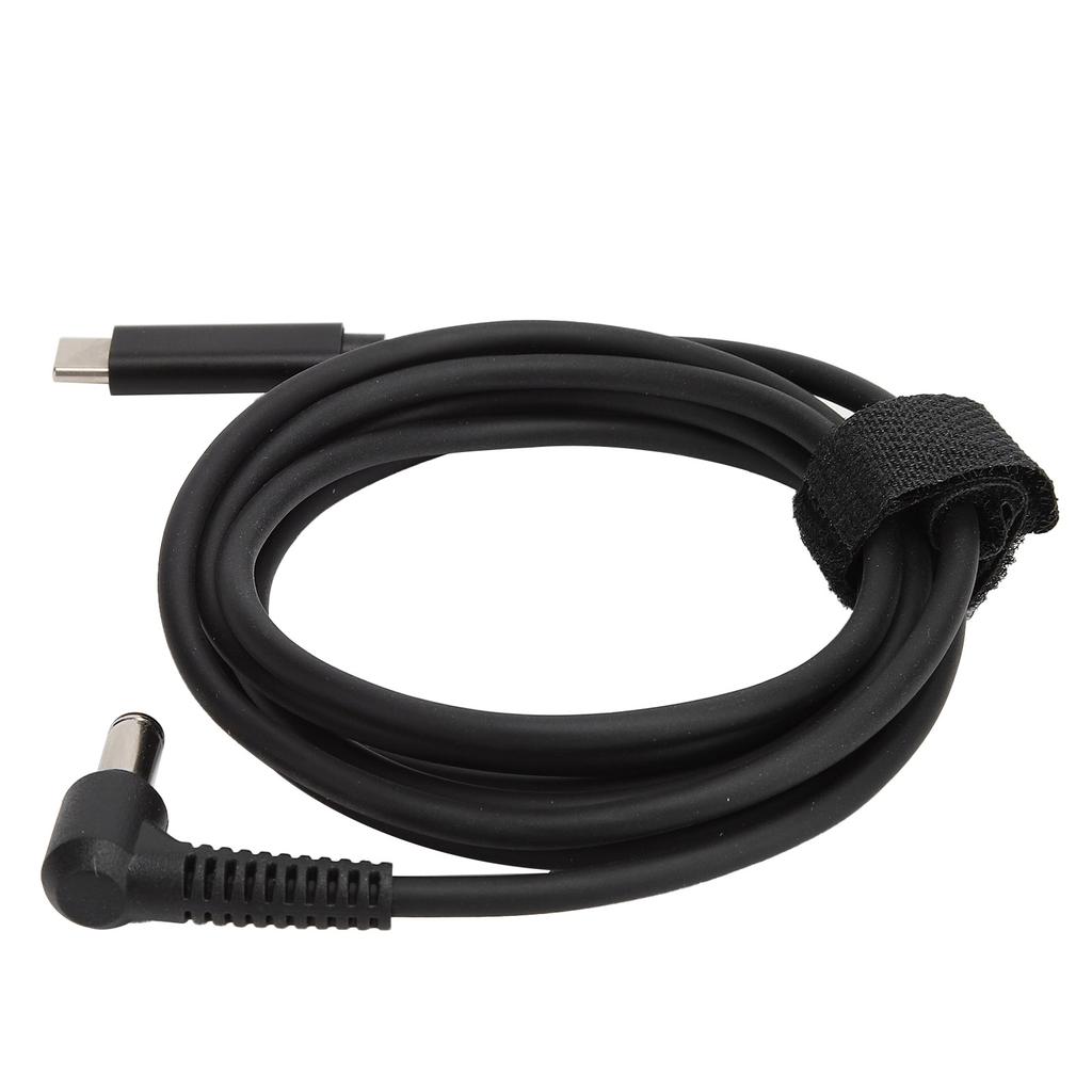 Type C PD Converter Male To Male 6.0x3.7mm Portable Fast Charging Cable 65W 1.5m5.0ft for Notebook