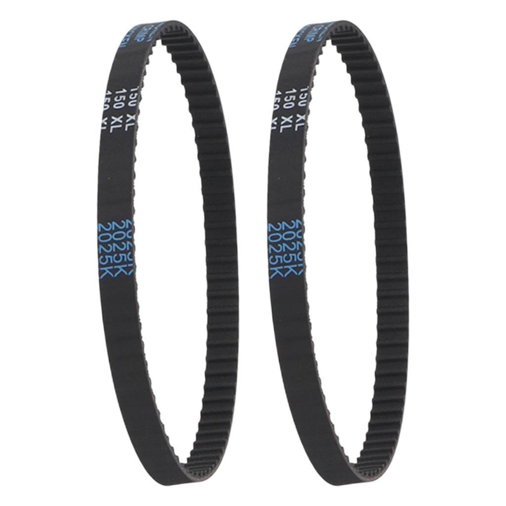 Reliable Gear Drive Belt 150XL037 Timing Belt with 75 Teeth Black Rubber