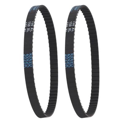 Correa de transmisión de goma negra 150XL037 con 75 dientes para Silent