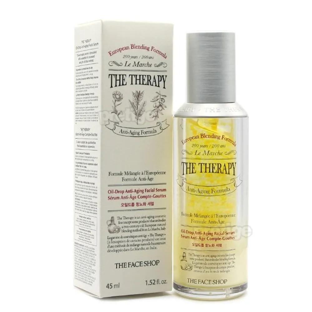The Face Shop The Therapy Масляная сыворотка против старения 45 мл