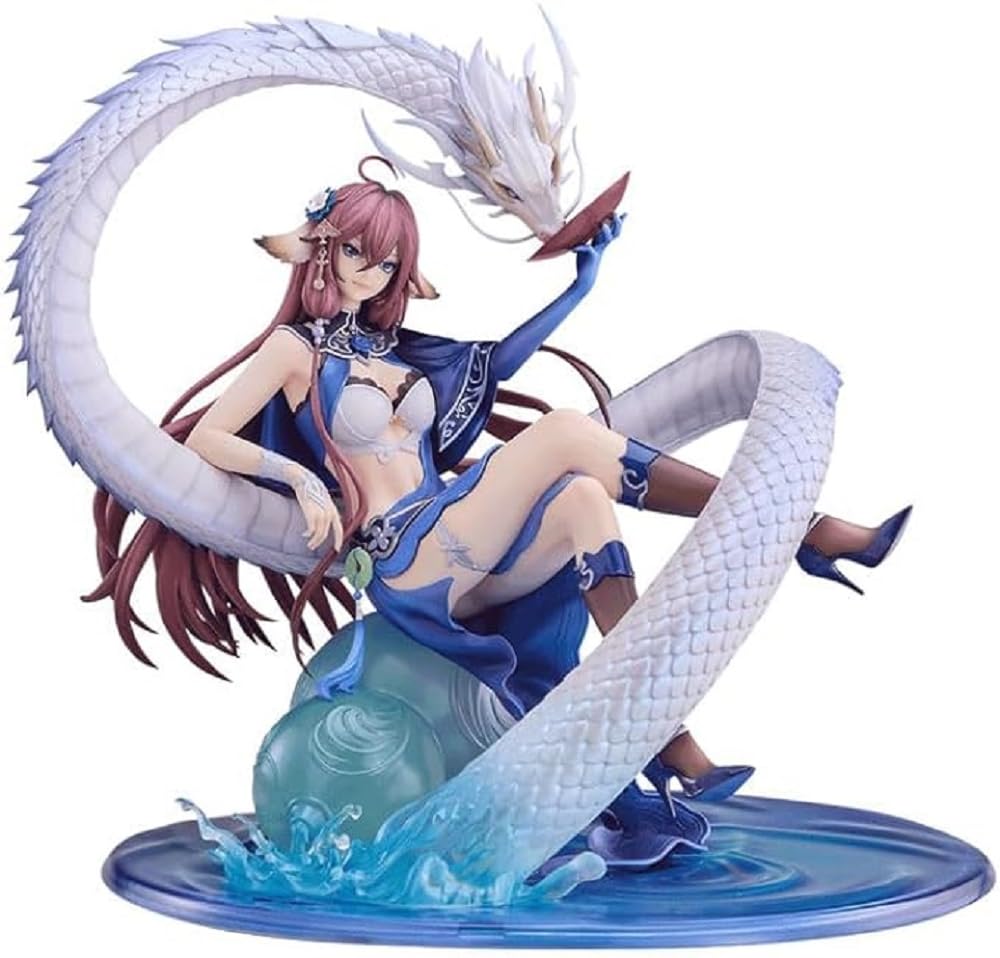 

Yuewen Goods Inu no Matsu-chan Masaya Kuriyama Blue Scale Blue Scale Dew Ver., загальна висота прибл.. 9,1 дюймів (230 мм) (Включаючи постамент) ПВХ та А