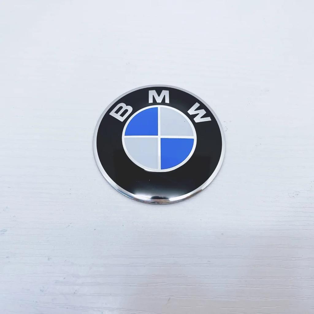 4pcs 56/60/65/70mm automobile wheel center sticker is suitable for BMW 1/3/5/X tire center metal sticker decoration.