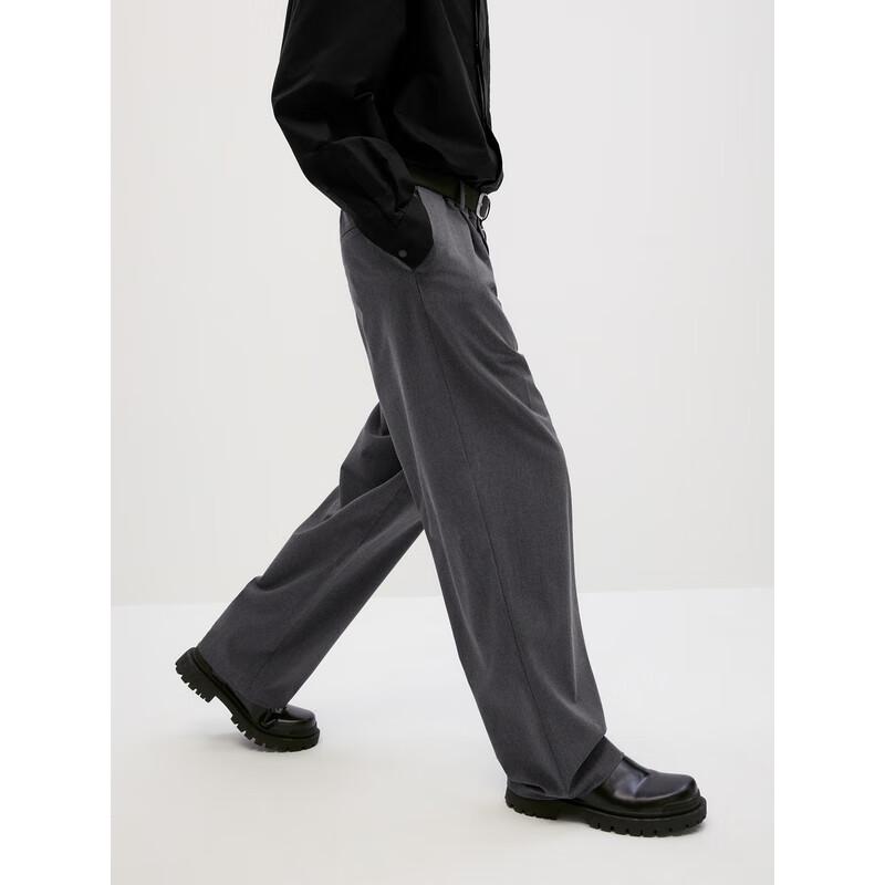 GXG Men's Casual Suit Trousers - 2024 Autumn Collection
