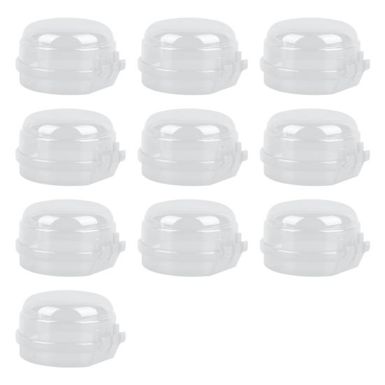 5/10Pcs Gas Stove Knob Cover Dustproof Baby Proof Kitchen Microwave Oven Switch Knob Lock Guard Child Safety Protection Oven Knob Protector