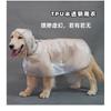 Large Dog Raincoat Waterproof Reflective Cape Golden Retriever Samoyed All-Season Pet Outerwear