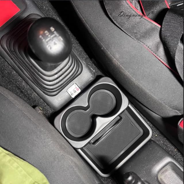 YOCTM Drink Holder for Suzuki Jimny and JB43 Console Center Console Storage Cup Small Item Storage Interior Parts and Accessories JB23, JB33, (Manual