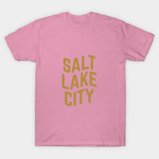 T Shirt Women Salt Lake City Typography Harajuku Print Kawaii Tshirt Summer Short Sleeve Female T-Shirt Top Tee