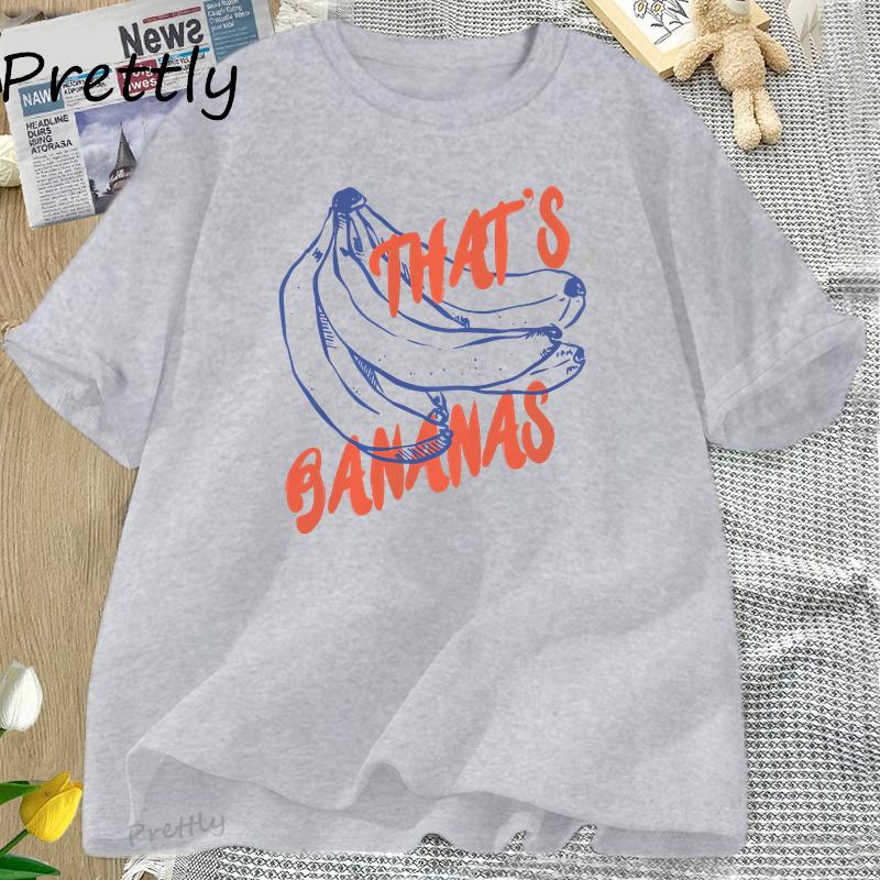 Banana Fruit T Shirt Funny Vintage Banana Graphic Tee Men Women Cotton Round Neck Food Tshirt Humorous Short Sleeve Clothes