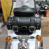 Jinjila 300 Retro Motorcycle Leather Side Tool Bag