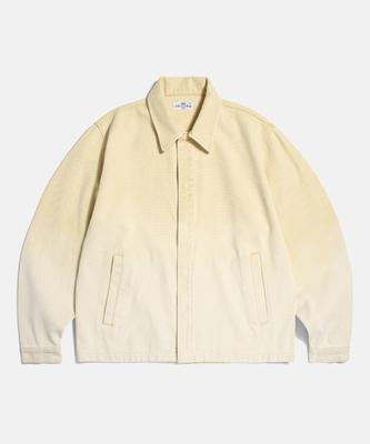 Fido Dido Washed Cotton Trucker Jacket Sand