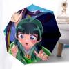 1pc Outdoor Umbrella with Anime Characters - Automatic Opening/Closing, Portable 3-Fold Design, 8-Bone Iron Frame - Perfect Gift for Fans, Travel