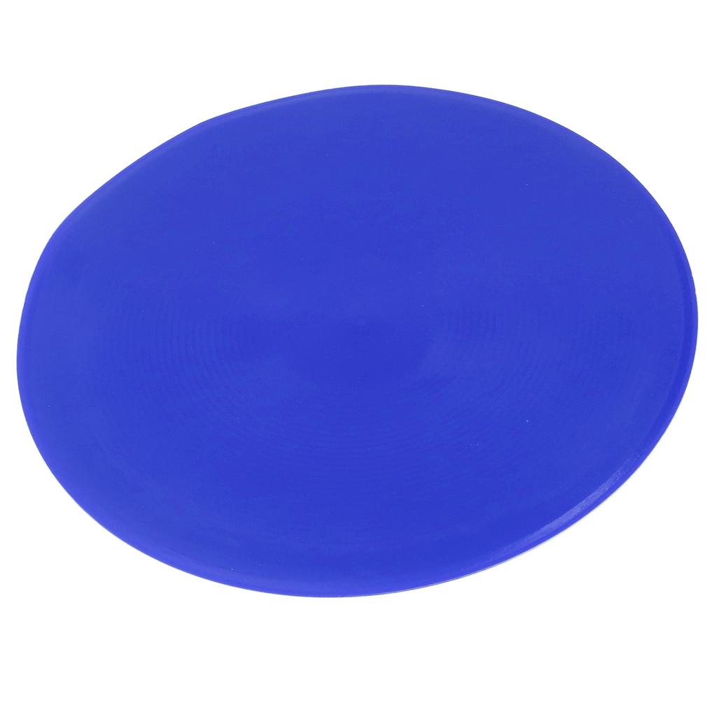 10pcs Sports Floor Spots Marker Flat Disc Marker Bright Color Flat Field Floor Spots for Tennis Soccer Training Blue