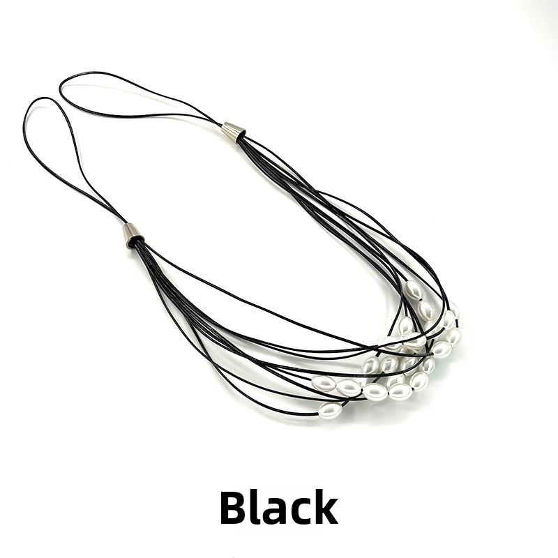 Curtain Ties and Pearl Ties Embellish The Country-style Curtain Decoration with Wheat and Rice Grains