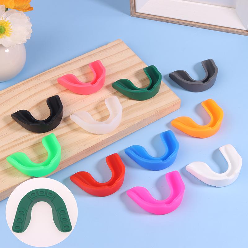 Silikon Tannbeskytter Nattsøvn Munnskjerm Skål For Rugby Karate Bruksisme Boksing Beskyttelse Sanda Trening Tannbeskyttere