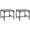819409 vidaXL Side Tables 2pcs Sonoma Grey 40x40x35 Cm Engineered Wood