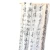 100*280cm Estetica Cinese Calligrafia a Inchiostro Tessuto a Rete di Filato Fai da Te Costume Antico HanFu Tulle Voile Tenda Decorazione Stanza del Tè Zen