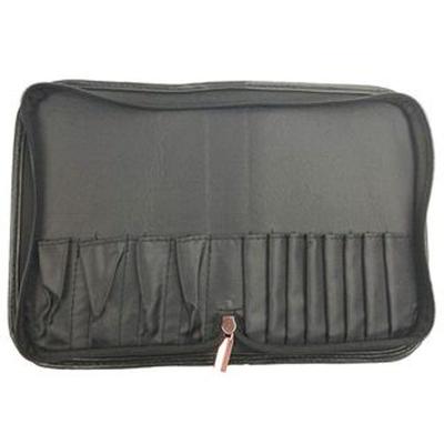 REGENBOOG - Faux Leather Makeup Brush Zip Pouch