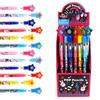 Tiny Mills Music Stackable Push Pencil Set with Erasers Perfect for Birthday and As a Reward 24-Piece Multi-Point - Parties, Gifts, Carnivals,