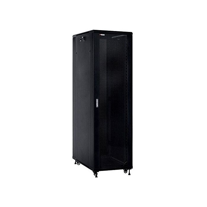 WP Rack Armadio Rack 42U 19" Nero Dismontato 800x1000 mm per Attrezzatura di Rete