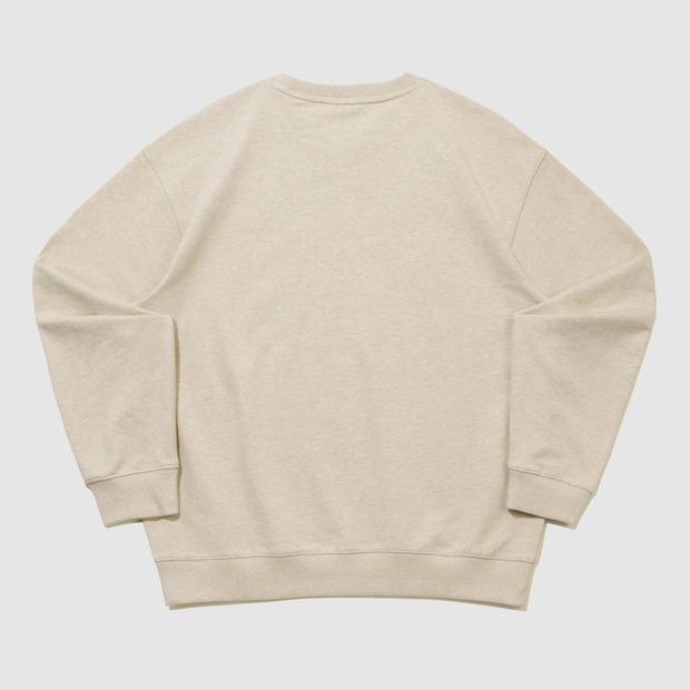 UMBRO Essentials Small Logo Sweatshirt Beige Ur123Cfs19 (Type B)