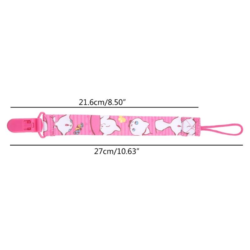 Multi Color Baby Pacifier Clips Holder Leash Teething Toy Teethers Baby Necessities for Boys and Girls Universal Lanyard