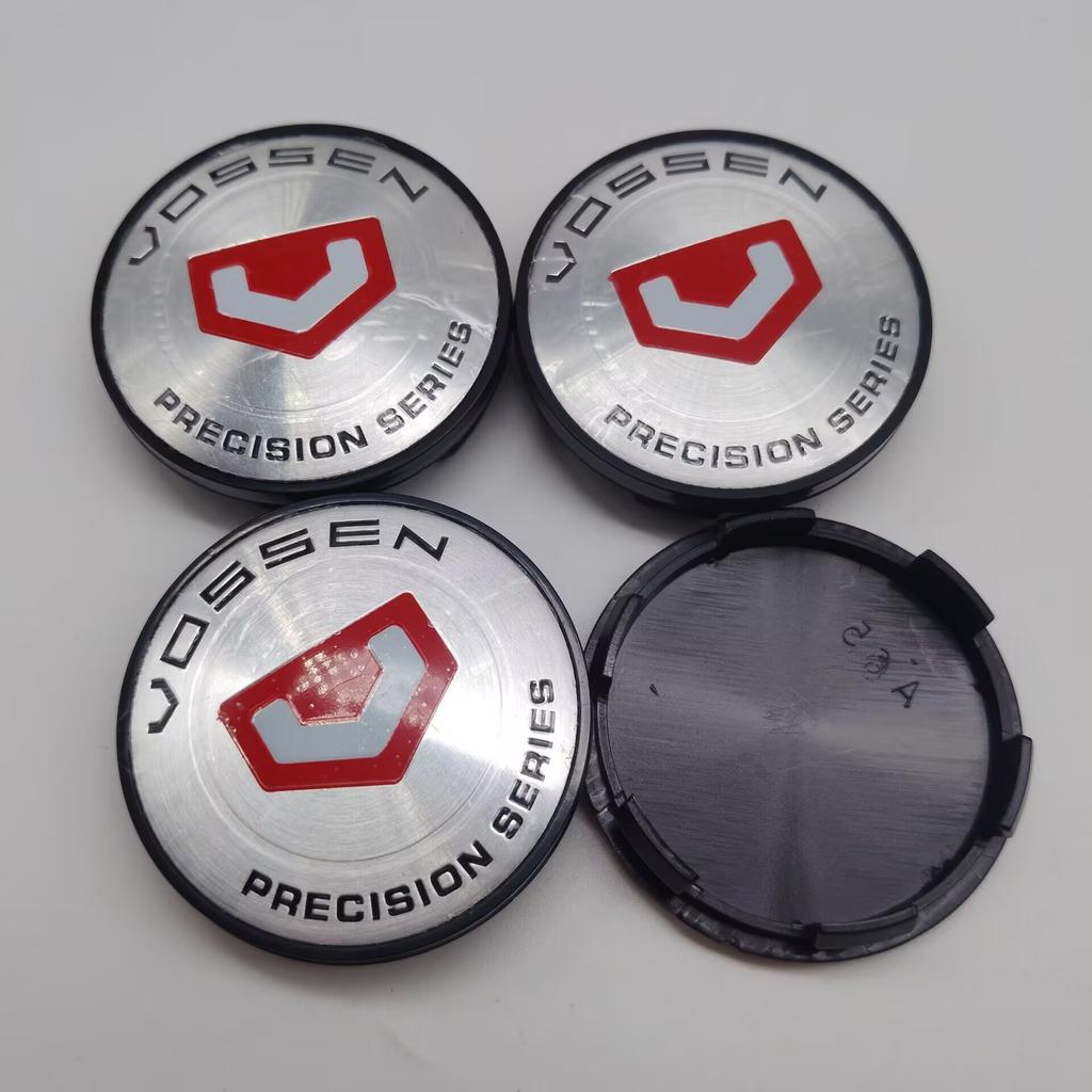 AAYS1 4Pcs/set 65mm Wheel Center Cap For Vossen Emblem Logo Wheel Cover Cap Hubcaps Badge Car Styling Accessories