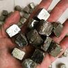 3 Pcs Pyrite Fool Gold Mineral Crystals Teaching Specimen Collection Ornamental Stone Ore