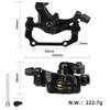 Right Front Right Rear Disc Brakes for Kukirin G2 Electric Scooter Aluminum Alloy Disc Brake Caliper E-Scooter Replacement Parts