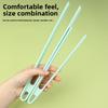 Silicone Kitchen Food Clips Non-stick Safe for Steak Grilling Barbecue Clamp for Cooking Vegetables Meat Bread Utensils
