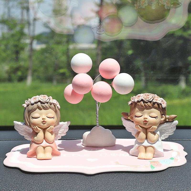 Creative Hani Little Angel Resin Ornaments - Desktop Decorations for Home or Gift