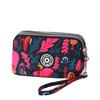 Durable Three Layers Coin Purse Large Capacity Zipper Coin Bags Oxford Cloth Waterproof Pouch Purse