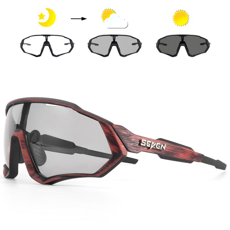 SCVCN Cycling Glasses UV400 Cycling Sunglasses Bicycle Eyewear Sports Men Women Outdoor Goggles MTB Glasses Sunglasses Eyepieces