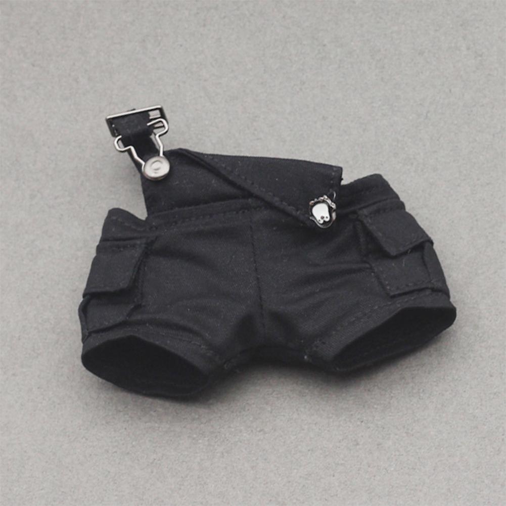 For 17cm Labubu Doll Clothes Fashion Clothes Overalls Doll Clothes Color Match Shorts Dolls Accessories Cute Decoration Little Clothes