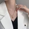 Simple Irregular Geometric Pendant Necklace Women'S Niche Simple Premium Versatile Clavicle Chain Jewelry Premium