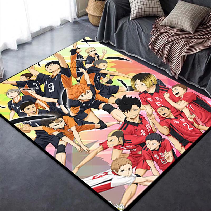 2025 New Haikyu!! Anime Carpet Rug for Living Room Bedroom Home Sofa Decoration,Kids Play Non-slip Floor Mat53