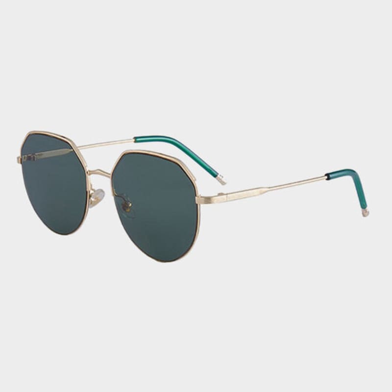 

LOOKING4U NeoRetro 7437 C2 Deep Green Sunglasses