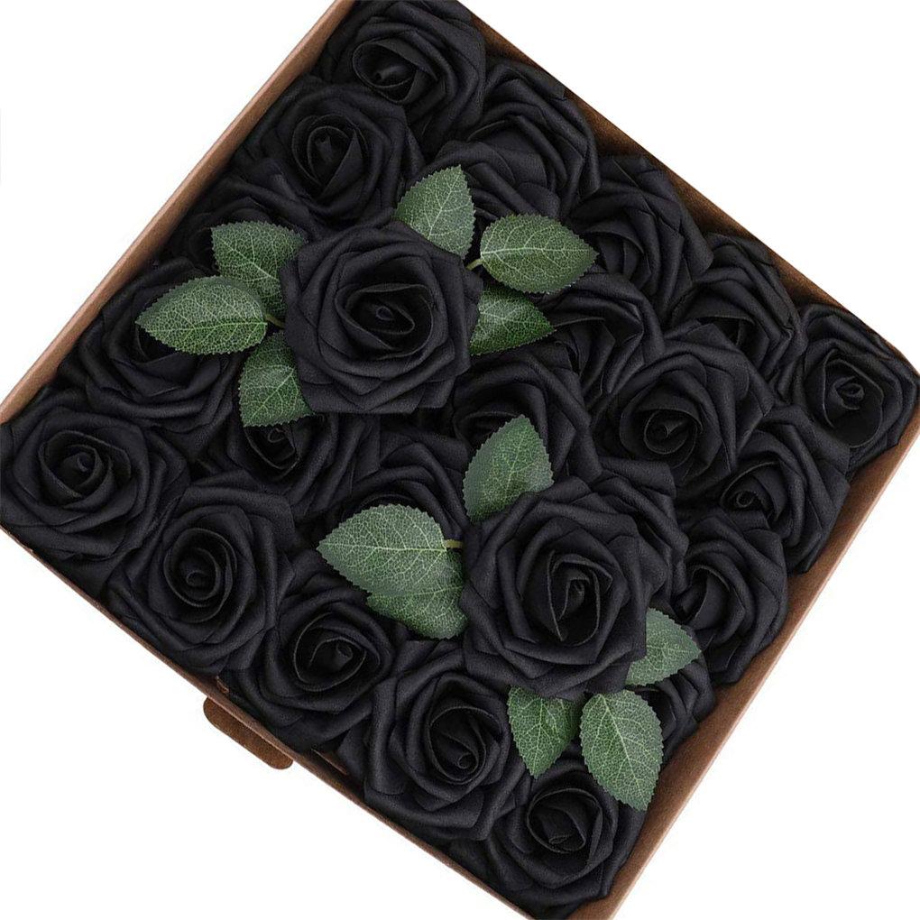 

25 Pcs/set Artificial Rose Flower DIY Simulation Floral Decor Home Ornament