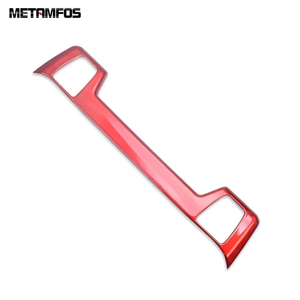 For Toyota Rav4 Rav 4      2024 Carbon Fiber Center Console Seat Heat Switch Cover Trim Interior Accessories