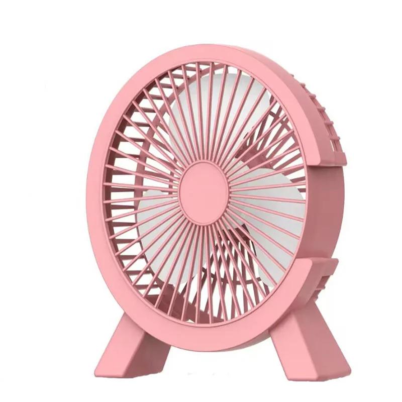 Mini USB Rechargeable Table Fan Portable Small Fan for Student Dormitory Computer Summer Gadget Home Desk Office Cooling Fan