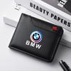 For BMW 50th Anniversary 2 3 5 Series X1 X3 X5 X7 E46 E90 F10 G20 F15 Leather Wallet Car Driver's License Credit Card Bag Purses rldf93