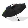 1pc Doraemon and the Kingdom of Kibō Fully Automatic Folding Portable Umbrella, 8 Iron Frames, Three-Fold Design, Suitable for All Seasons, Suitable f